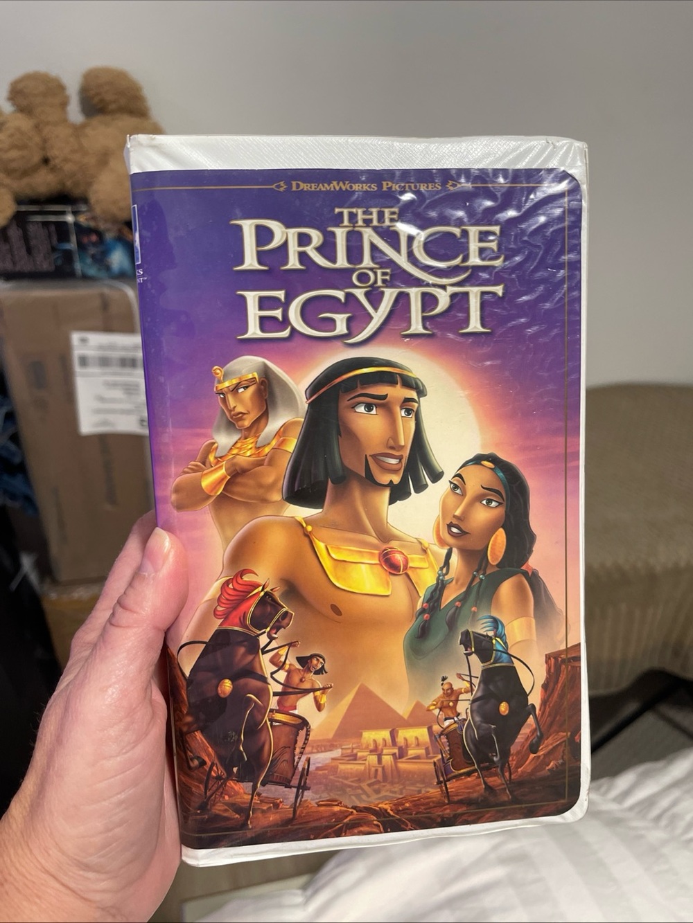 The Prince of Egypt VHS - Purple Cover